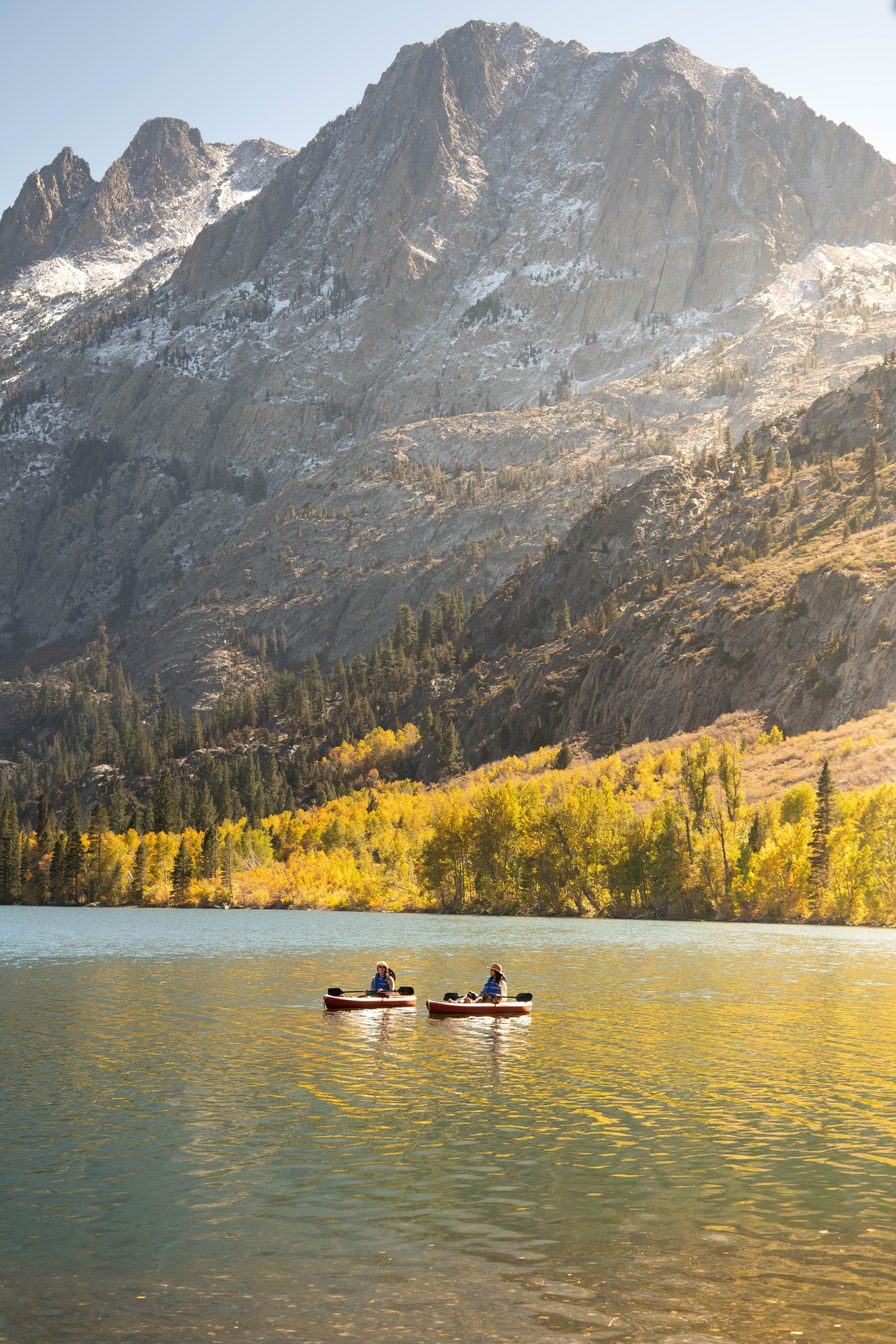 kayaking in silver lake