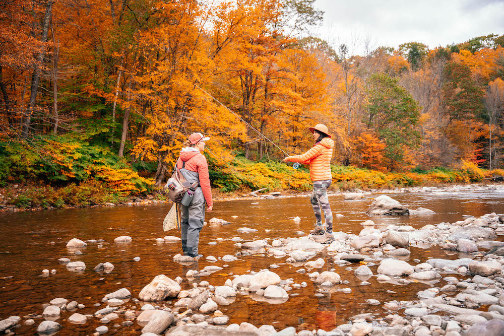 Things to in Vermont include fly fishing