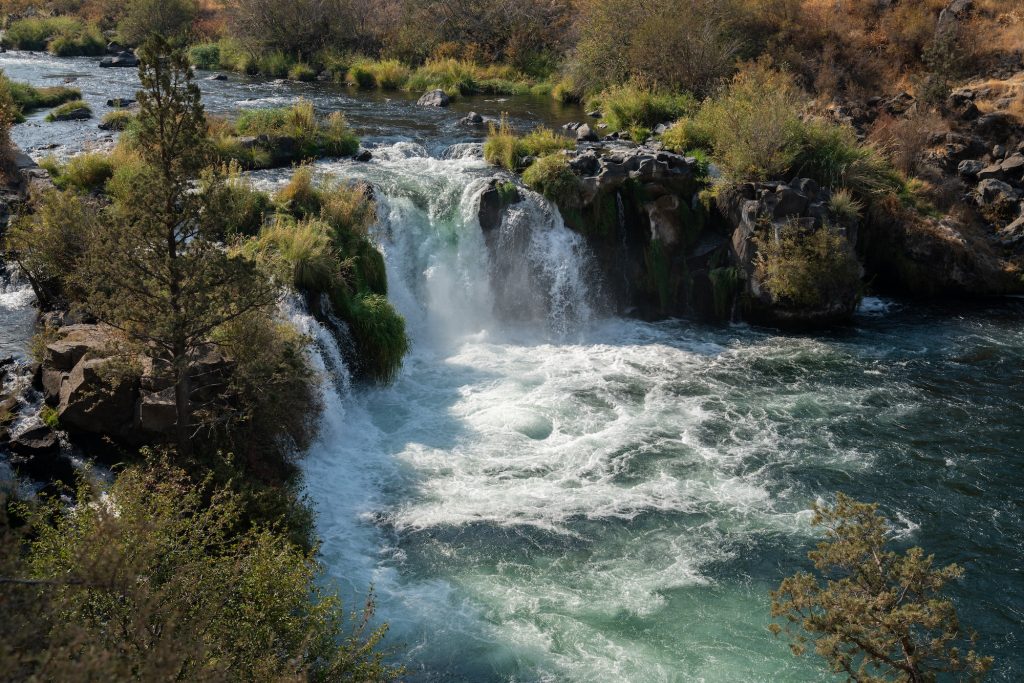 Steel head Falls in Bend, Oregon