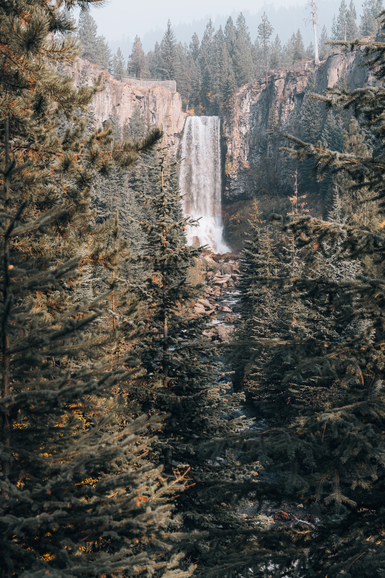 Tumalo Falls in Bend, Oregon